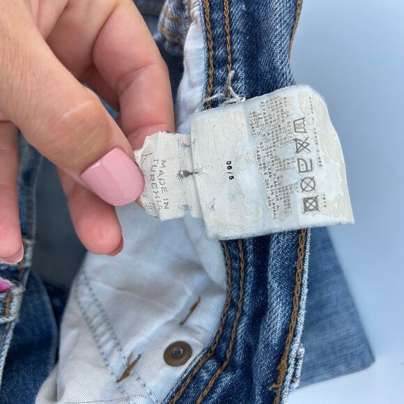 Vintage Roberto Cavalli Unisex Women’s Distressed Jeans Ripped Designer Denim 8 - Picture 13 of 16